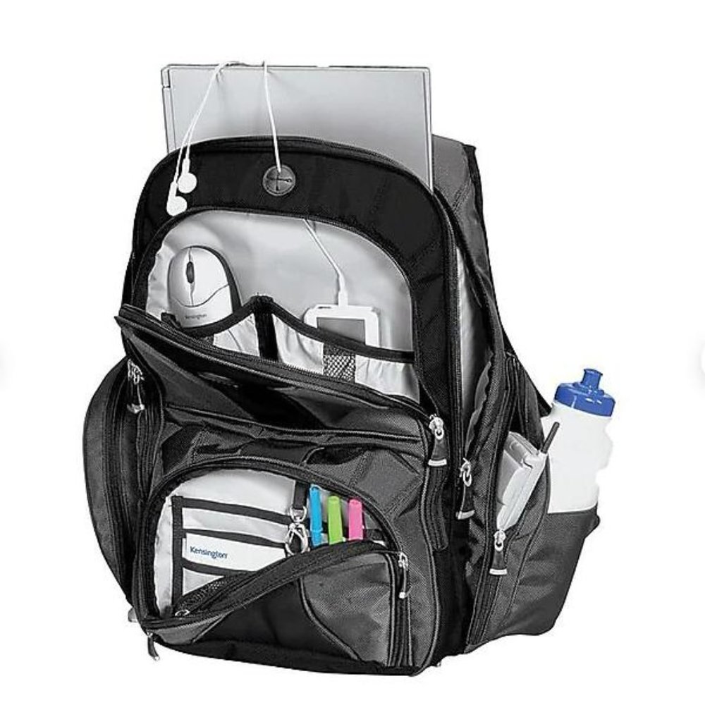 Kensington Contour Laptop Backpack, Black (K62238A)